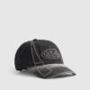 Grey Motocross Cap