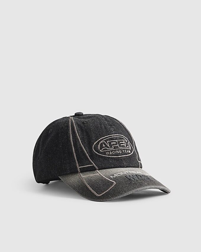 Grey Motocross Cap