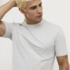 Grey Muscle Fit T-Shirt