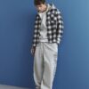 Grey Oversized Fit Japanese Dragon Hoodie