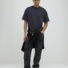 Grey Oversized Fit Luminis Studios T-Shirt