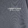 Grey Oversized Luminis Zip Through Hoodie