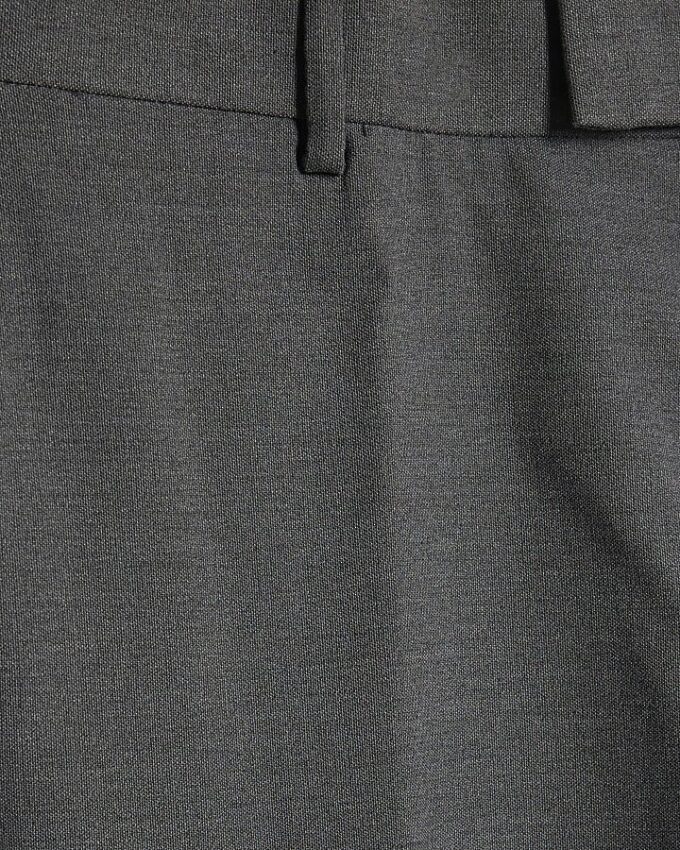 Grey Plain Skinny Suit Trouser