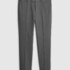 Grey Plain Skinny Suit Trouser