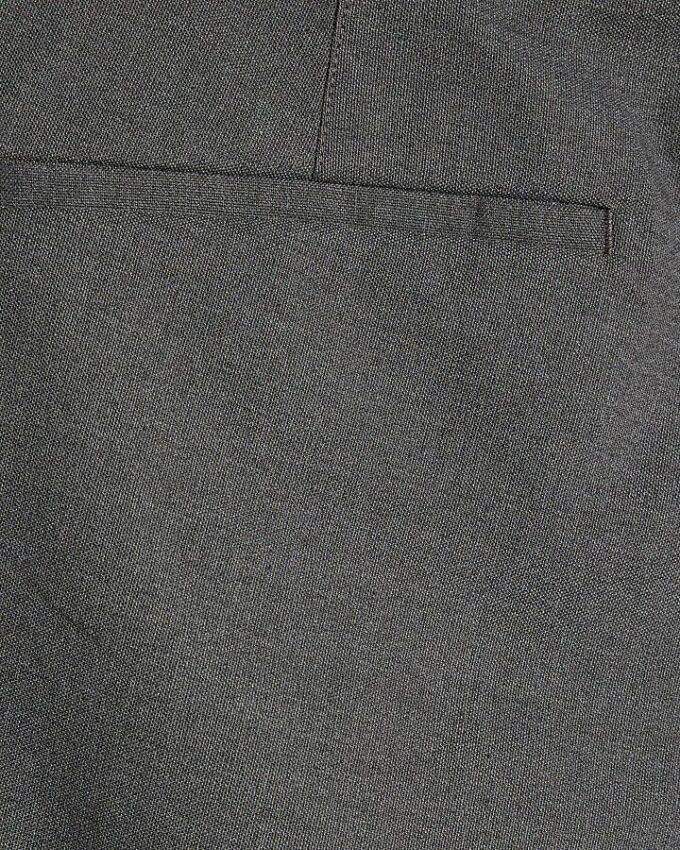 Grey Plain Skinny Suit Trouser