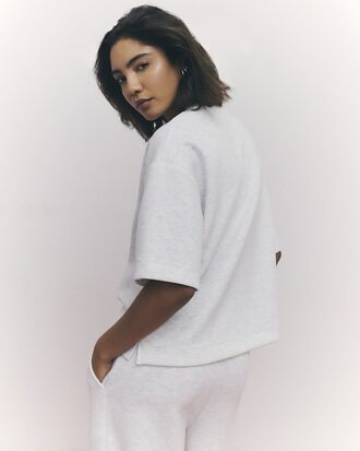 Grey Premium Boxy T-shirt