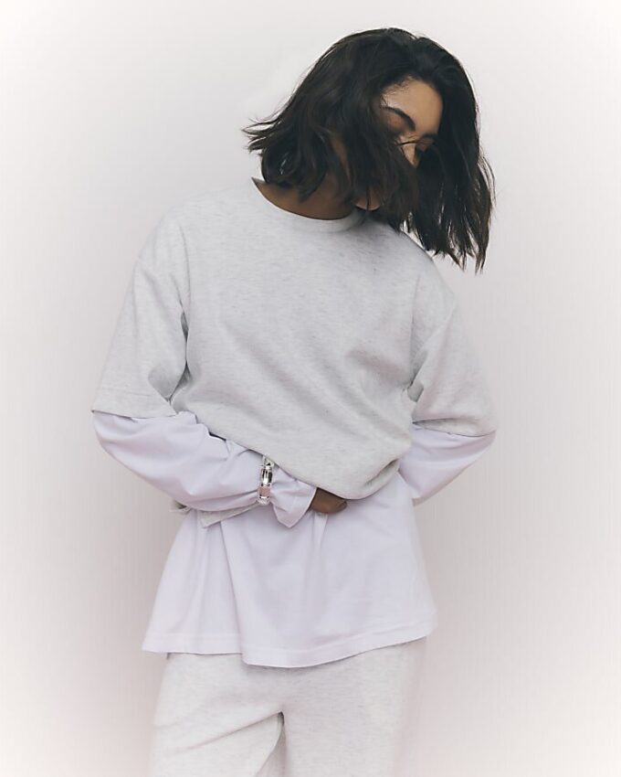 Grey Premium Boxy T-shirt