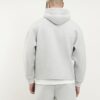 Grey Premium Oversized Zip Through Hoodie