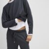 Grey Premium Wide Leg Joggers