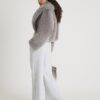 Grey Premium Wide Leg Joggers