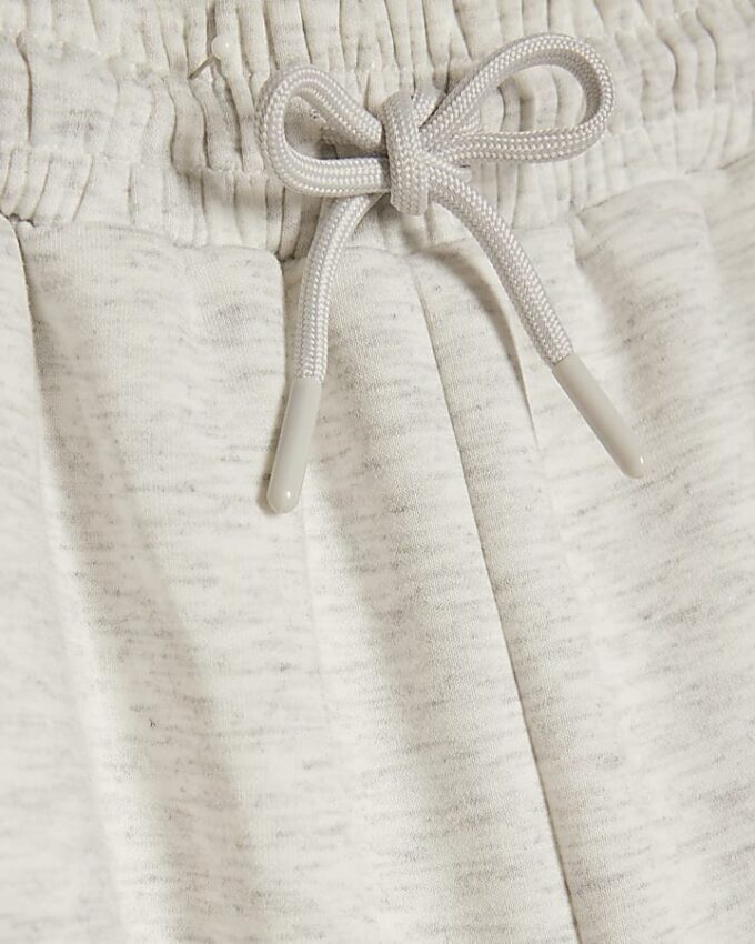 Grey Premium Wide Leg Joggers
