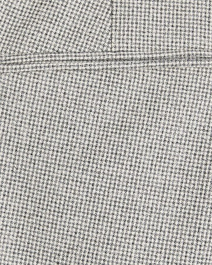 Grey Puppy Tooth Check Skinny Suit Trousers