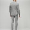 Grey Puppy Tooth Check Skinny Suit Trousers