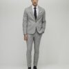Grey Puppy Tooth Skinny Suit Jacket Grey Puppy Tooth Skinny Suit Jacket