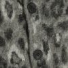 Grey Regular Fit Animal Cardigan