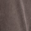 Grey Regular Fit Corduroy Funnel Sweatshirt