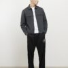 Grey Regular Fit Double Pocket Zip Overshirt