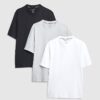 Grey Regular Fit Pack Of 3 T-Shirts