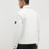 Grey Regular Fit Zipped Overshirt