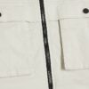 Grey Regular Fit Zipped Overshirt