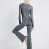 Grey RVR Edition Flare Trousers
