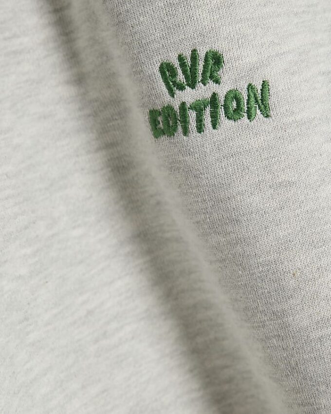 Grey RVR Edition Wide Leg Joggers