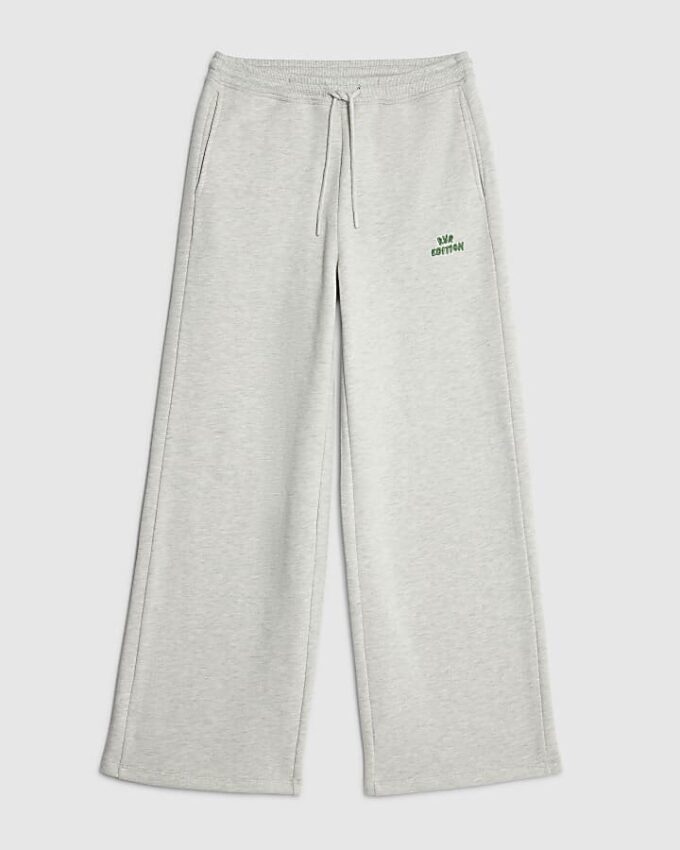 Grey RVR Edition Wide Leg Joggers