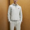 Grey RXR Half Zip Hoodie