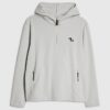 Grey RXR Half Zip Hoodie