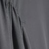 Grey Short Sleeve Fitted Waist Maxi Dress
