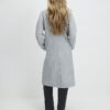 Grey Single Breasted Coat