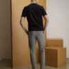 Grey Skinny Fit Active Trousers