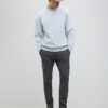 Grey Skinny Fit Cargo Trousers