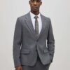 Grey Skinny Fit Suit Jacket Grey Skinny Fit Suit Jacket