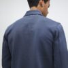Grey Slim Fit Collared Overshirt