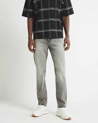 Grey Slim Fit Jeans