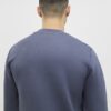 Grey Slim Fit Nylon Pocket Sweatshirt