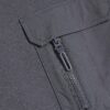 Grey Slim Fit Nylon Pocket Sweatshirt