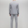 Grey Slim Fit Suit Trouser