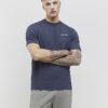 Grey Slim Fit Textured Ame Saint T-Shirt