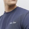 Grey Slim Fit Textured Ame Saint T-Shirt