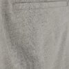 Grey Slim Fit Textured Suit Trousers
