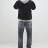 Grey Straight Leg Jeans