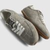 Grey Suede Trainers