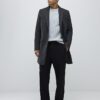 Grey Tailored Coat