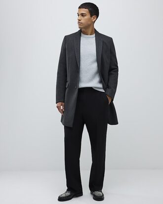 Grey Tailored Coat