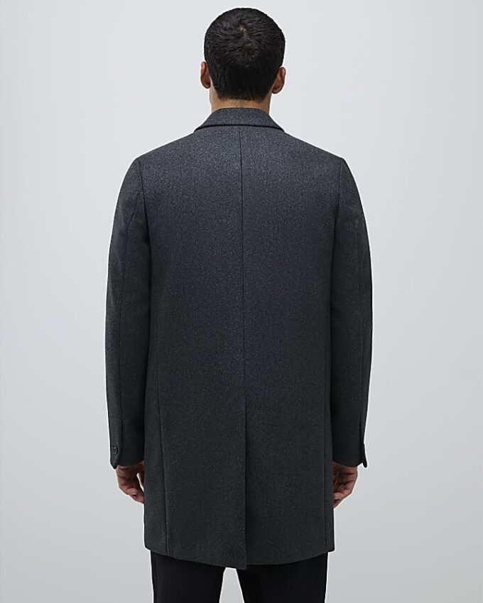 Grey Tailored Coat