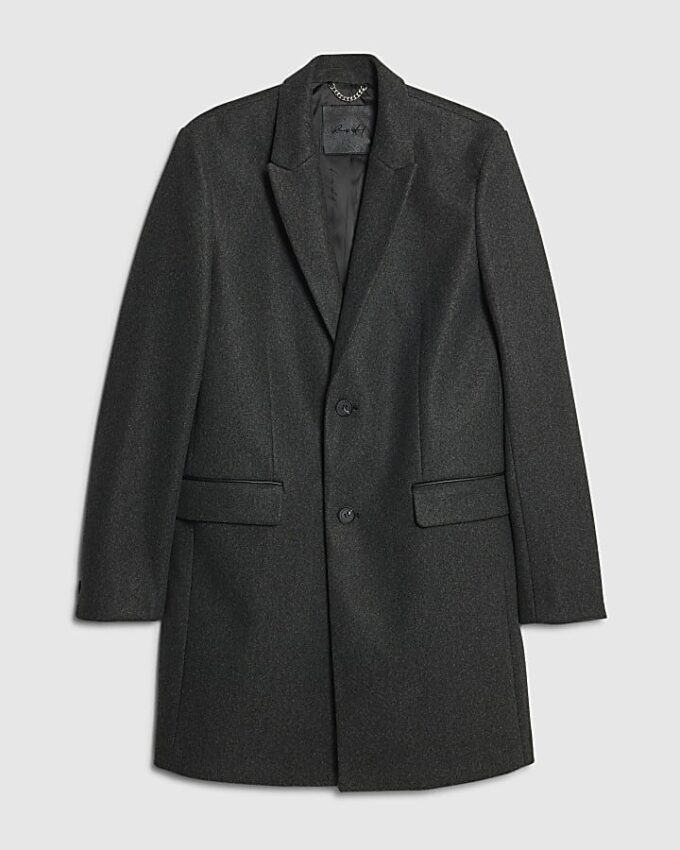Grey Tailored Coat