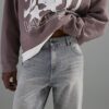 Grey Tapered Fit Jeans