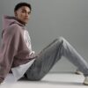 Grey Tapered Fit Jeans